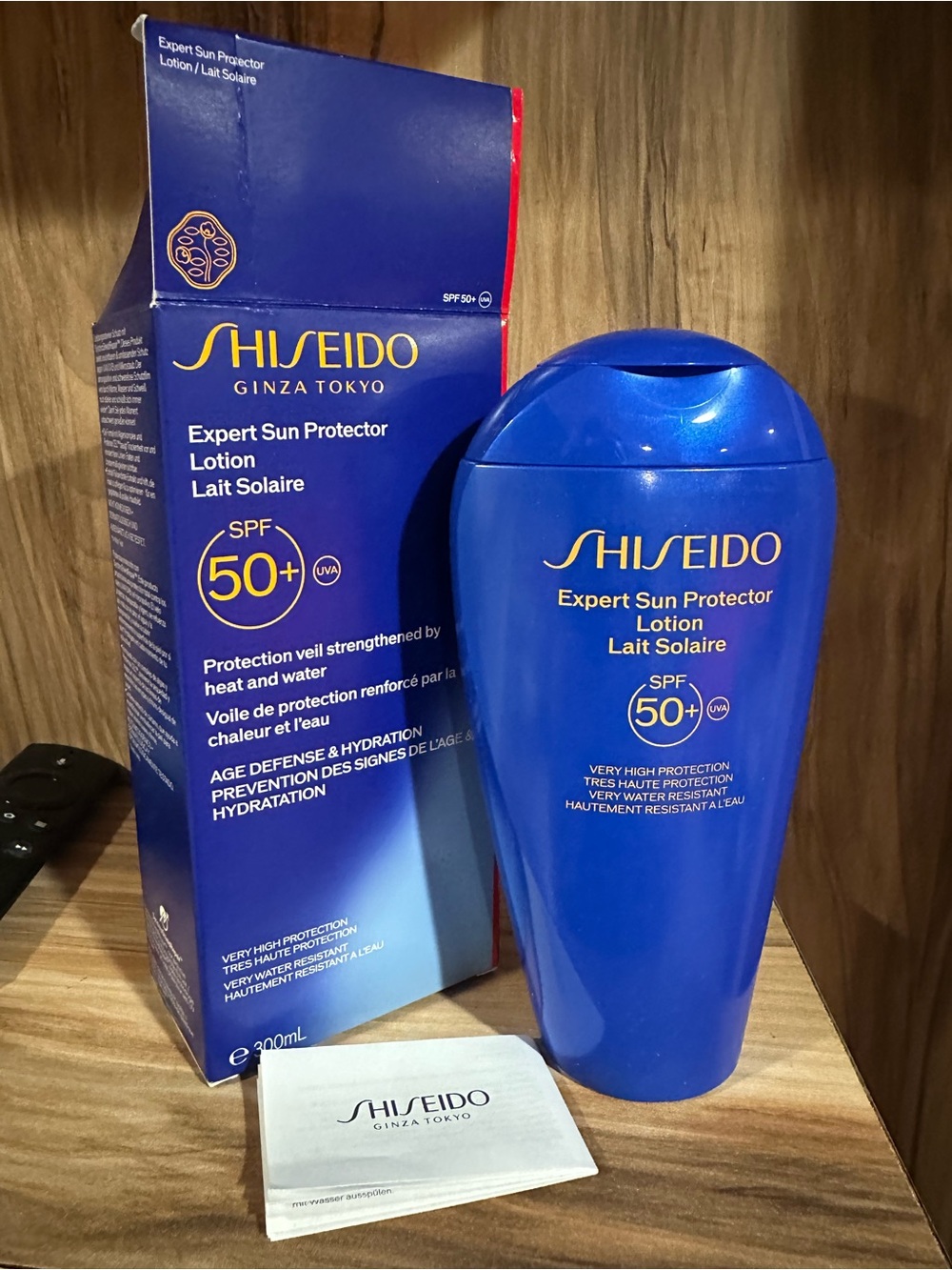 Shiseido Blue Expert Sun Protector Lotion SPF 50+